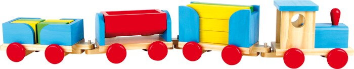 Small Foot Vlak so stavebnými kockami 90cm