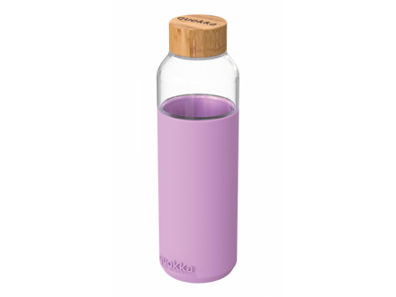 Quokka Sklenená fľaša Flow Lilac 660 ml