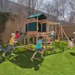KidKraft Hracia Zostava S Hojdačkami A Šmýkalou Hideaway Haven