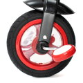 Baby Mix Detská trojkolka 5v1 RIDER 360° bordó