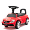 Baby Mix Detské odrážadlo s vodiacou tyčou Mercedes Benz AMG C63 Coupe červené