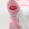 Baby Mix Hobby Horse so zvukom a kolieskami Rosie pink
