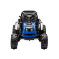 Elektrický traktor s prívesom Milly Mally Farmer modrý