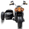 Baby Mix Detská elektrická motorka SideCar čierna 