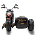 Baby Mix Detská elektrická motorka SideCar čierna 