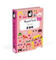 Janod Magnetibook Zábavné tváre dievčatá