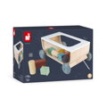 Janod Sweet Cocoon vozík s kockami