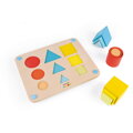 Janod učíme sa tvary farby veľkosti séria Montessori