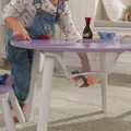 KidKraft Sada Okrúhleho Stolíka A Dvoch Stoličiek Levanduľa