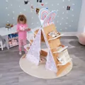 KidKraft Knihovnička A Stan s poličkami 