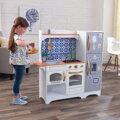 KidKraft drevená kuchynka Mosaic s magnetickou chladničkou