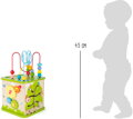 Small Foot Motorická Kocka S Guľôčkovou Dráhou  A Labyrintom