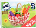 Small Foot Piknikový košík s ovocím a zeleninou