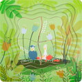 Small Foot Vrstvené Puzzle Kačacia Rodinka
