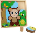 Small Foot Puzzle Medveď & Motýľ
