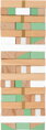 Small Foot Drevená Jenga Veža Gold Edition