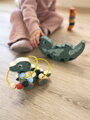 Small Foot Hračka na Kolieskach s Korálkovým Bludiskom Dino