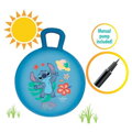 Disney Stitch Nafukovacia skákacia lopta so svetelnými efektmi 45 cm tmavomodrá