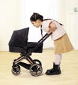 Kočík Cybex Corolle Black 3 v1 pre bábiky 36-42cm