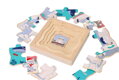 Adam Toys Drevené vrstvené puzzle Antarktída