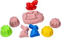 Adam Toys Kinetický piesok púdrový 2kg + mix formičiek