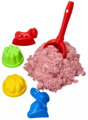 Adam Toys Kinetický piesok púdrový 2kg + mix formičiek