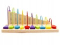 Eco Toys Drevené Edukačné Počítadlo, čísla a tvary