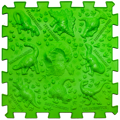 Ortek Masážna podložka Dinosaury Puzzle 12 prvkov + 8 trojuholníkov