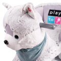 PlayTo Hojdacia hračka s melódiou a kolieskami  Husky