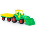 Polesie Veľký Traktor s prívesom a radlicou