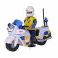 Simba Požiarnik Sam Policajná Motorka s Figúrkou