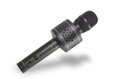 Mikrofón Karaoke Bluetooth čierny na batérie s USB káblom