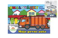 Vymalovánky Moje prvé autá 8 listov
