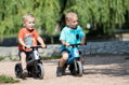 Teddies Odrážadlo Funny Wheels Rider Sport 2v1 modrá