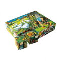 Dino Kocky kubus Na statku drevo 20ks v krabičke 20x16x4cm