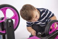 Teddies Odrážadlo Funny Wheels Super Sport 2v1 ružová