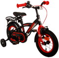 Volare Detský Bicykel pre chlapcov Thombike Black Red 12