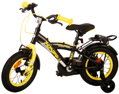 Volare Detský Bicykel Thombike Black Yellow 12 Dve ručné brzdy