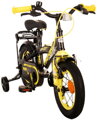 Volare Detský Bicykel Thombike Black Yellow 12 Dve ručné brzdy