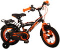 Volare Detský Bicykel Thombike Black Orange 12 dve ručné brzdy