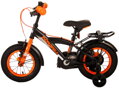 Volare Detský Bicykel Thombike Black Orange 12 dve ručné brzdy