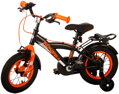 Volare Detský Bicykel Thombike Black Orange 12 dve ručné brzdy