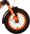 Volare Detský Bicykel Thombike Black Orange 12 dve ručné brzdy