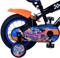 Volare Detský Bicykel 12 Čierny Hot Wheels Dve Ručné Brzdy