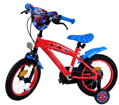 Volare Bicykel 14 Modro-Červený Spider-Man Dve Ručné Brzdy