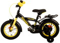 Volare Detský Bicykel pre chlapcov Thombike  Black Yellow 12