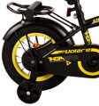 Volare Detský Bicykel pre chlapcov Thombike  Black Yellow 12