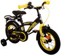 Volare Detský Bicykel pre chlapcov Thombike  Black Yellow 12