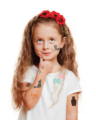 TATTonMe Živé tetovačky pre deti Lesné zvieratá