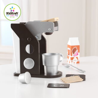 KidKraft Espresso Kávovar S Príslušenstvom